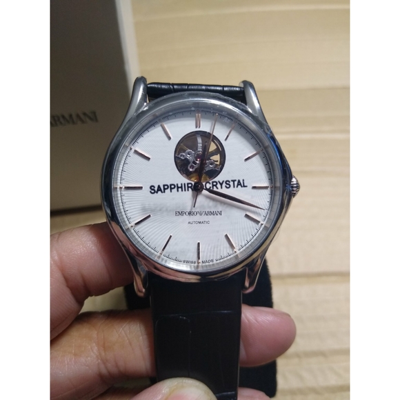 Emporio Armani Swiss Made Luxury Automatic Timepiece - Picture 7 of 13